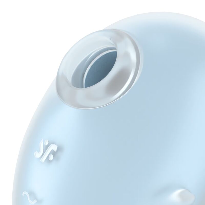 SATISFYER – CUTIE GHOST LAY-ON VIBRATOR LIGHT BLUE