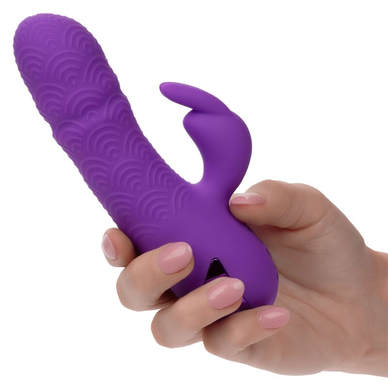 CALEXOTICS – MANHATTAN BEACH MARVEL VIBRATOR RABBIT PURPLE BY CALIFORNIA DREAMING