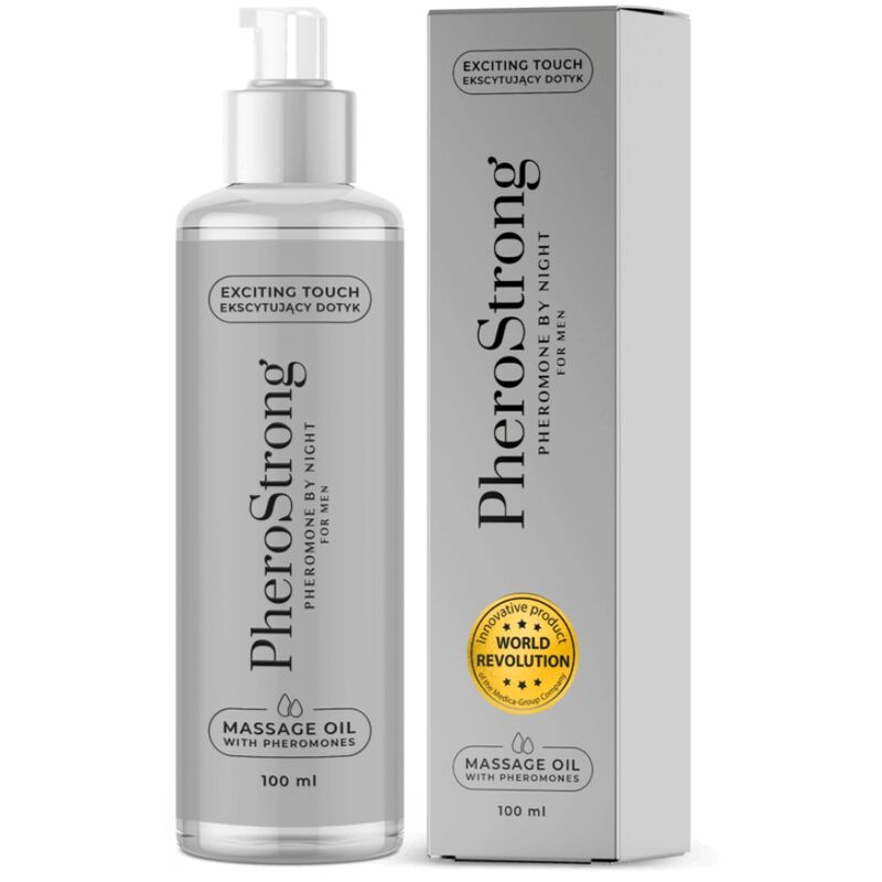 PHEROSTRONG – MASSAGE OIL BY NIGHT FOR MEN 100 ML
