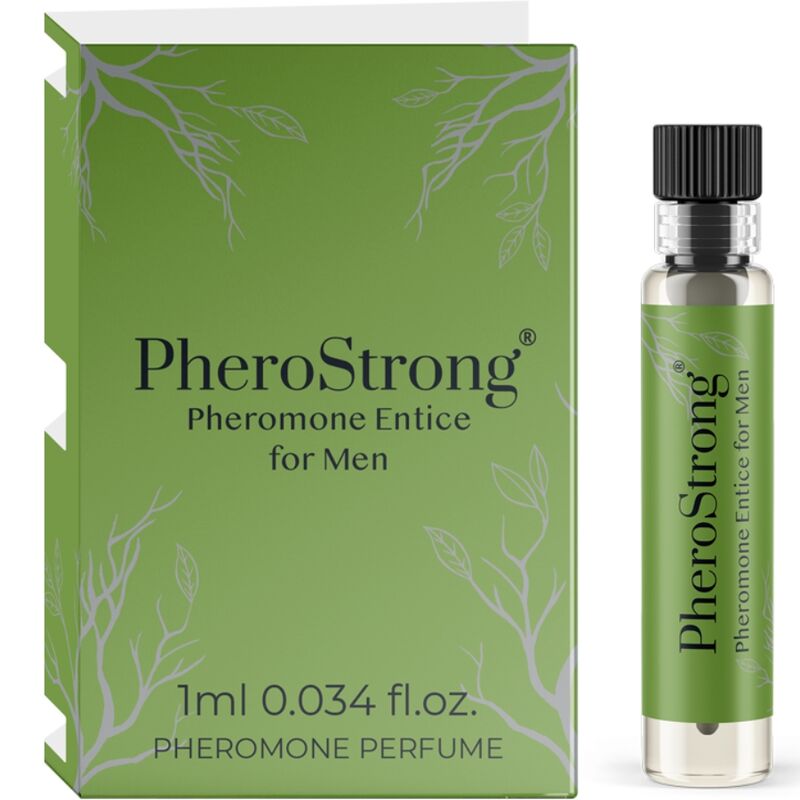 PHEROSTRONG – PHEROMONE PERFUME ENTICE FOR MEN 1 ML
