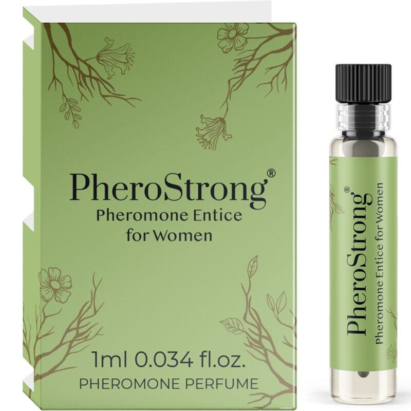 PHEROSTRONG – PHEROMONE PERFUME ENTICE FOR WOMAN 1 ML