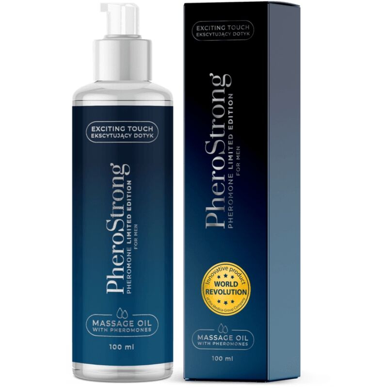 PHEROSTRONG – MASSAGE OIL LIMITED EDITION FOR MEN 100 ML