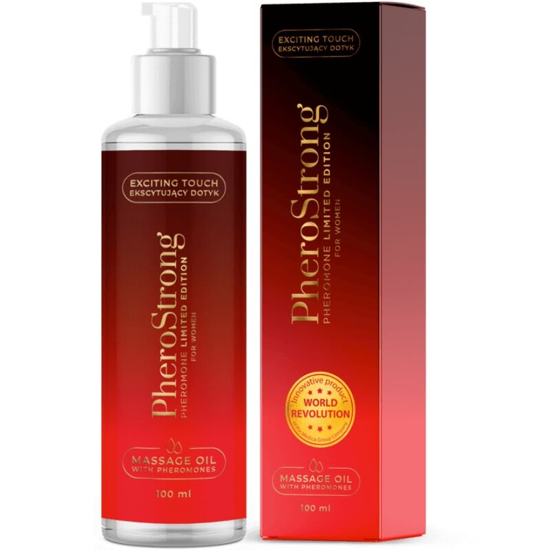 PHEROSTRONG – MASSAGE OIL LIMITED EDITION FOR WOMEN 100 ML