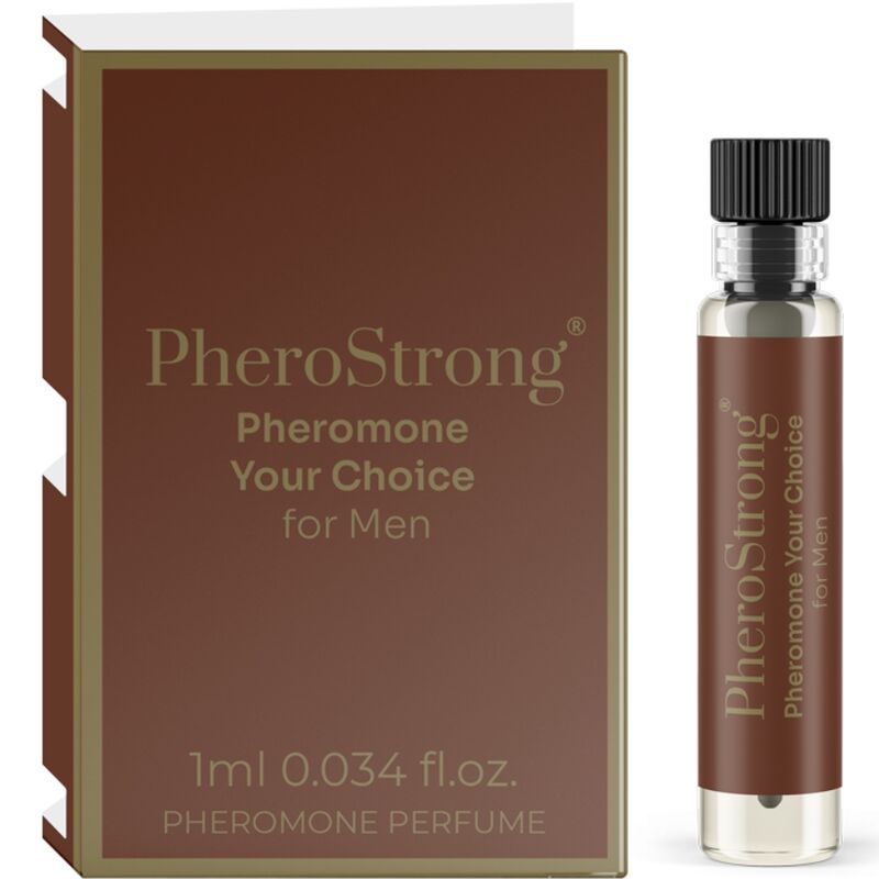 PHEROSTRONG – PHEROMONE PERFUME YOUR CHOICE FOR MEN 1 ML