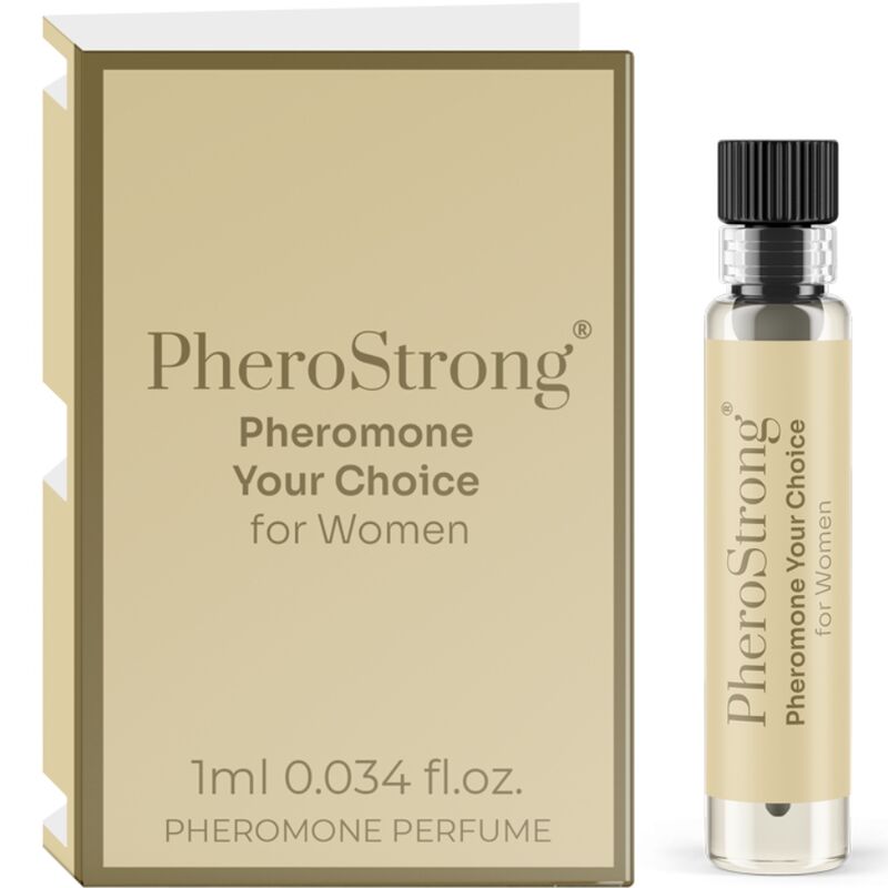 PHEROSTRONG – PHEROMONE PERFUME YOUR CHOICE FOR WOMEN 1 ML