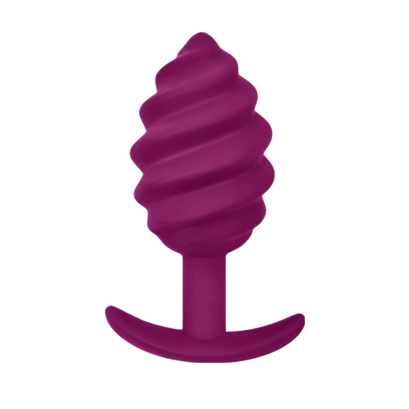 G-VIBE – GPLUG TWIST 2 PURPLE ANAL PLUG