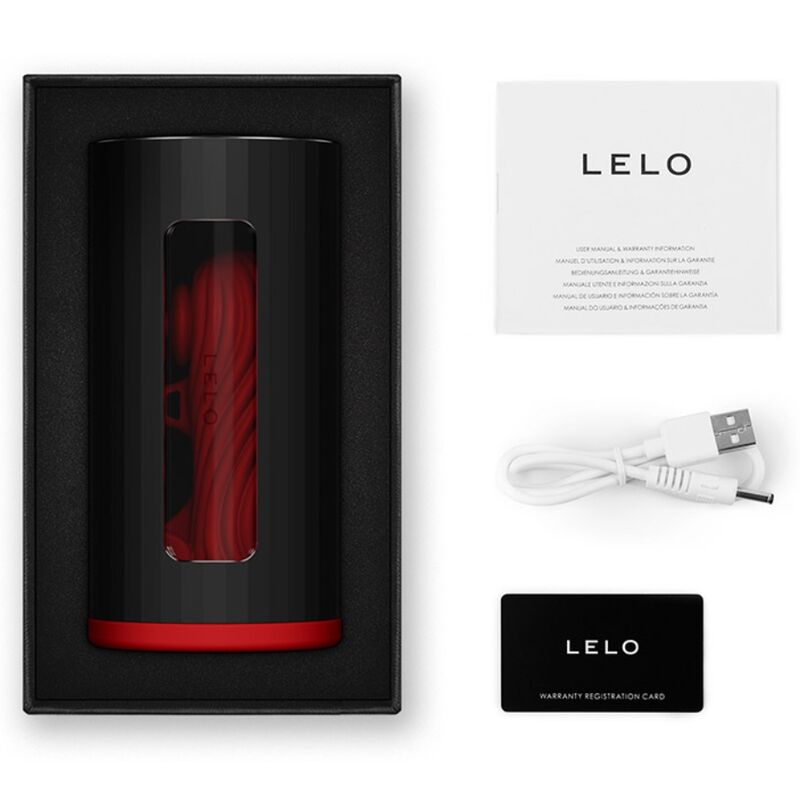 LELO - F1S V3 MALE MASTURBATOR RED - Image 4