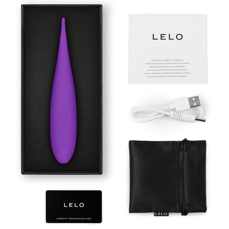 LELO - DOT TRAVEL CLITORIS STIMULATOR PURPLE - Image 4