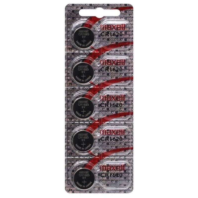 MAXELL – BATTERY LITIO CR1620 3V 5UDS