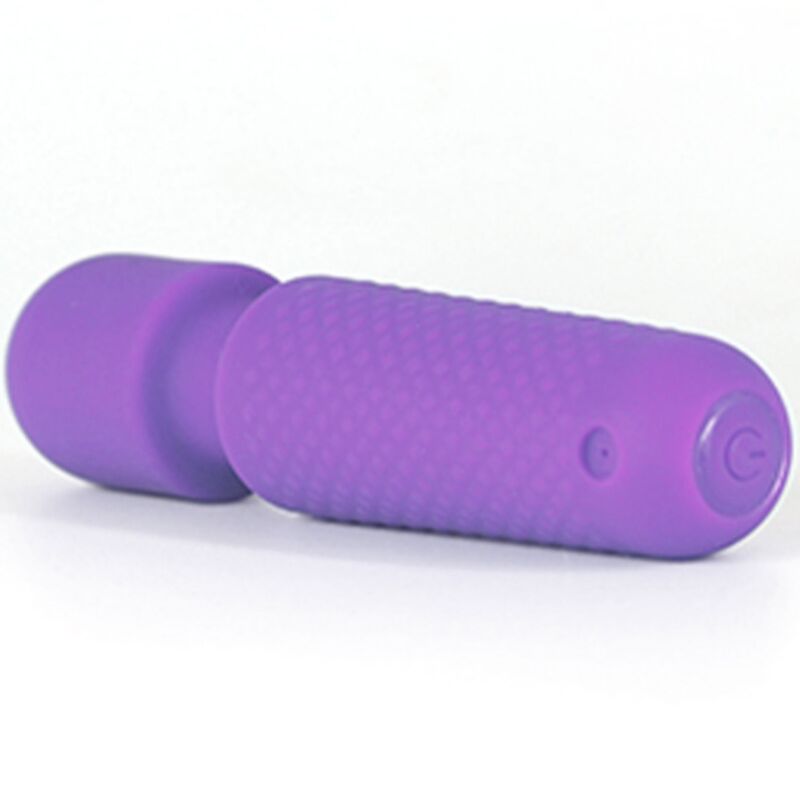 ARMONY – YOUR MAGIC MASSAGER  VIBRATOR RECHARGEABLE 10 VIBRATIONS WAND DOTS PURPLE