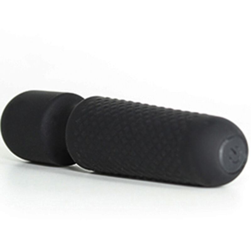 ARMONY – YOUR MAGIC MASSAGER  VIBRATOR RECHARGEABLE 10 VIBRATIONS WAND DOTS BLACK