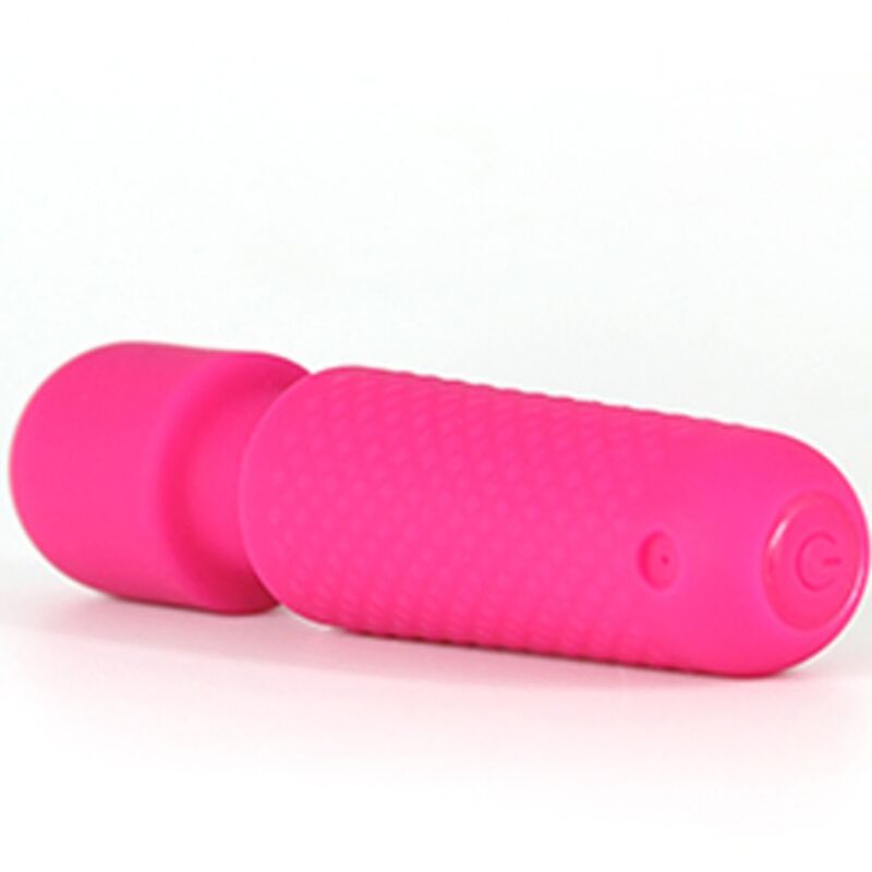 ARMONY - YOUR MAGIC MASSAGER VIBRATOR RECHARGEABLE 10 VIBRATIONS WAND DOTS PINK - Image 3