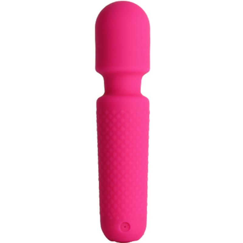 ARMONY – YOUR MAGIC MASSAGER  VIBRATOR RECHARGEABLE 10 VIBRATIONS WAND DOTS PINK