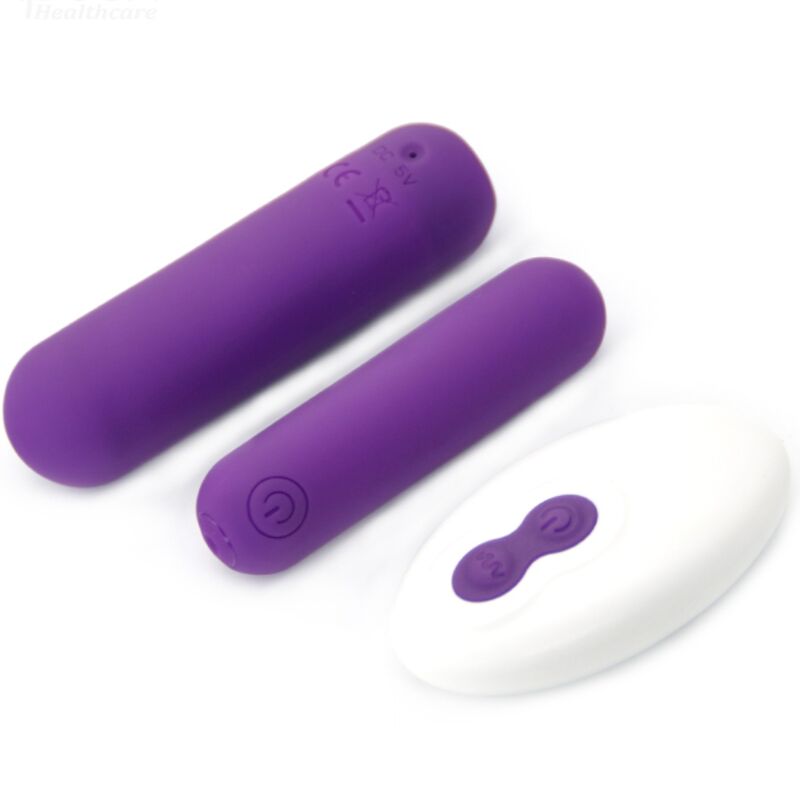 ARMONY – SPLASH JOLINE VIBRATOR BULLET SILICONE REMOTE CONTROL 10 VIBRATIONS 6.5 X 1.5 CM PURPLE