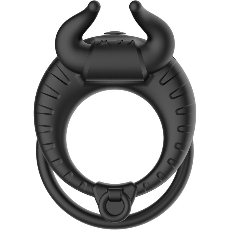 ARMONY – BULLS PASION RING VIBRATOR 10 SPEEDS BLACK