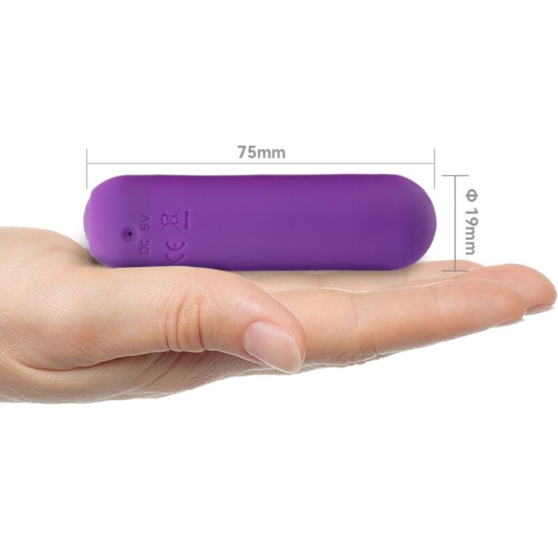 ARMONY - SPLASH JOIE VIBRATOR BULLET SILICONE REMOTE CONTROL 10 VIBRATIONS 75 X 19 CM PURPLE - Image 4