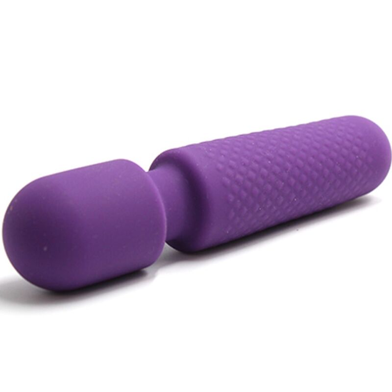 ARMONY - YOUR MAGIC MASSAGER VIBRATOR RECHARGEABLE 10 VIBRATIONS WAND DOTS PURPLE - Image 3