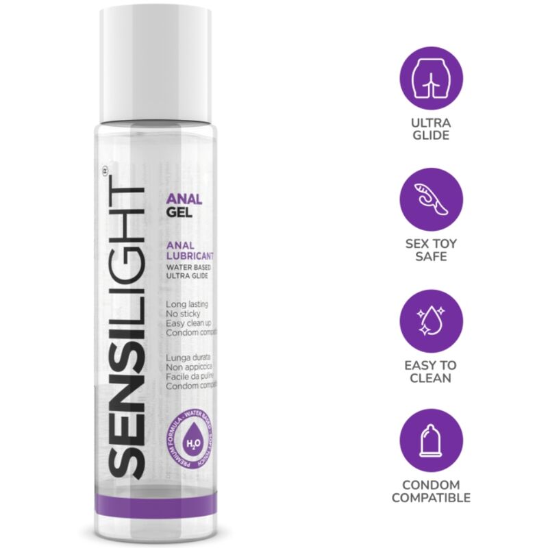 INTIMATELINE – SENSILIGHT ANAL SLIDING GEL 60 ML