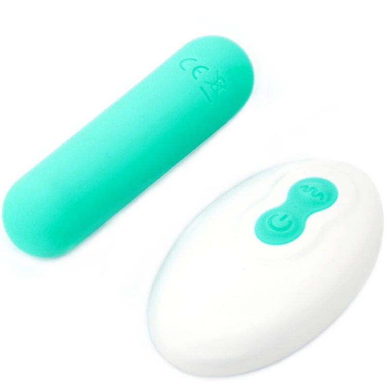 ARMONY – SPLASH JOLINE VIBRATOR BULLET SILICONE REMOTE CONTROL 10 VIBRATIONS 65 X 15 CM GREEN