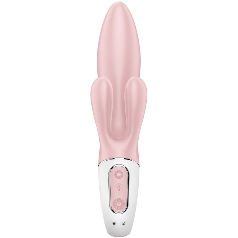 SATISFYER – AIR PUMP BUNNY 3 INFLATABLE RABBIT VIBRATOR PINK