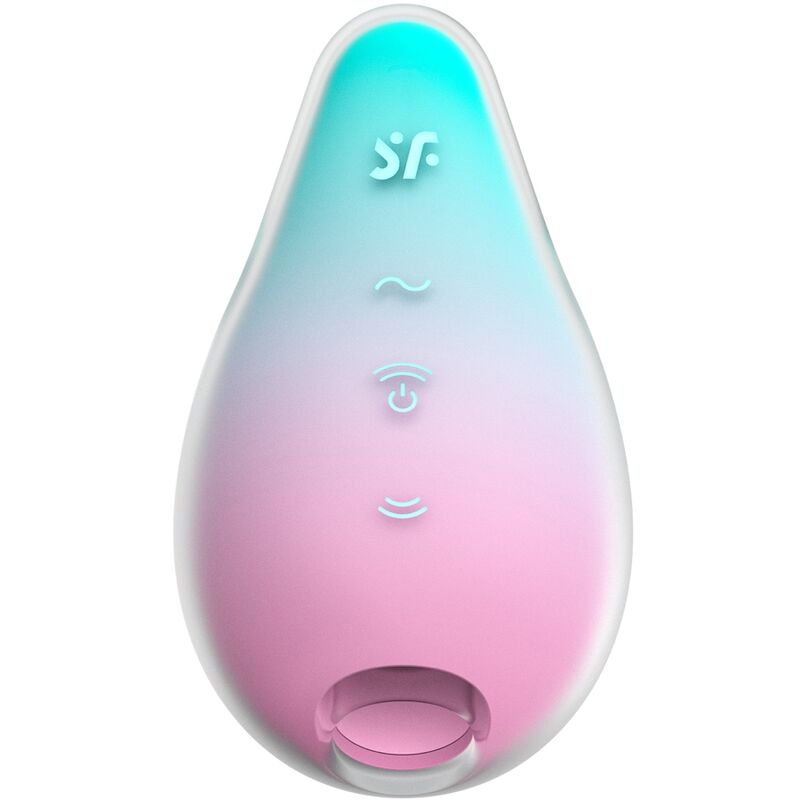 SATISFYER – MERMAID VIBES STIMULATOR  VIBRATOR MINT AND PINK