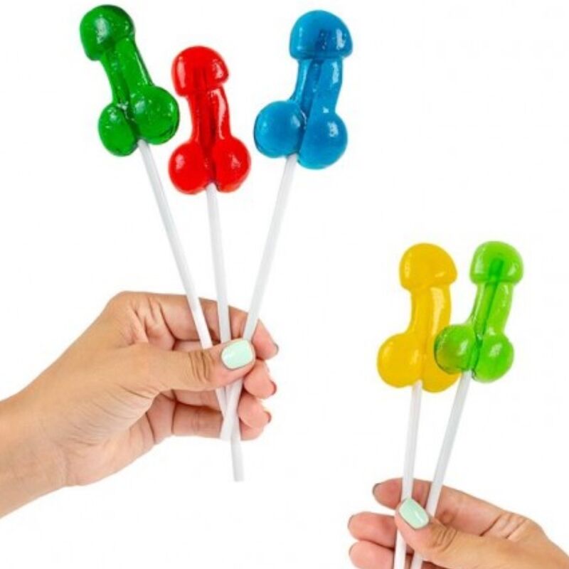 SECRETPLAY – DISPLAY ASSORTMENT PENIS LOLLIPOPS WITH ALCOHOL 40 UNITS