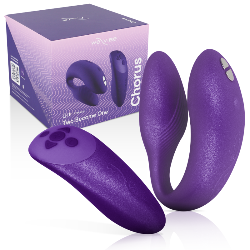 WE-VIBE – CHORUS VIBRATOR FOR COUPLES WITH LILAC SQUEEZE CONTROL