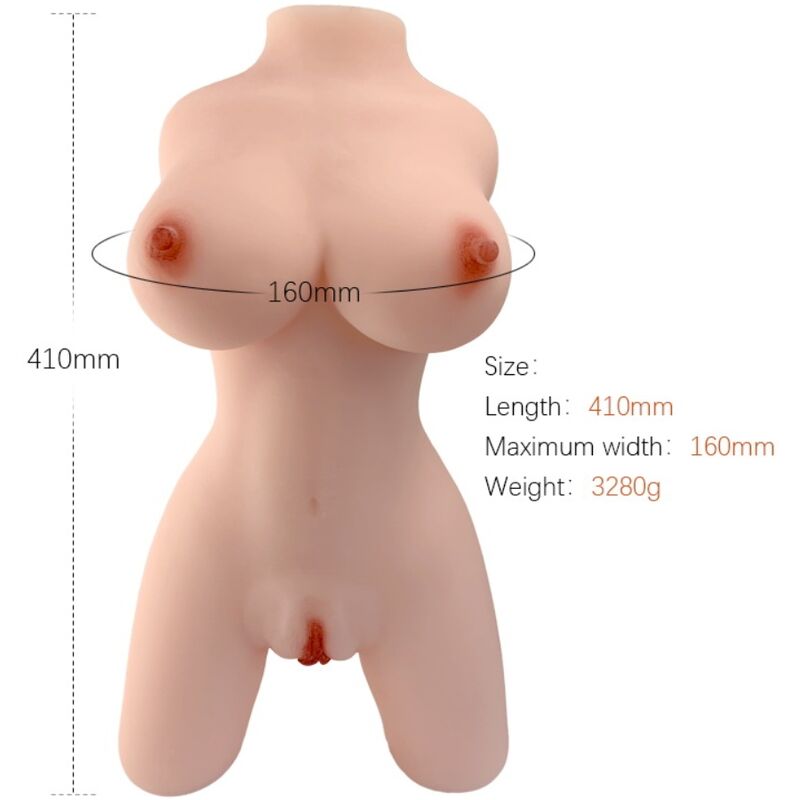 ARMONY – REALISTIC FEMALE TORSO MODEL 4