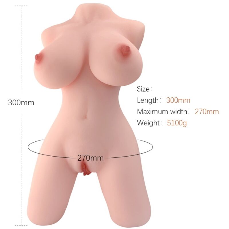 ARMONY – REALISTIC FEMALE TORSO MODEL 5