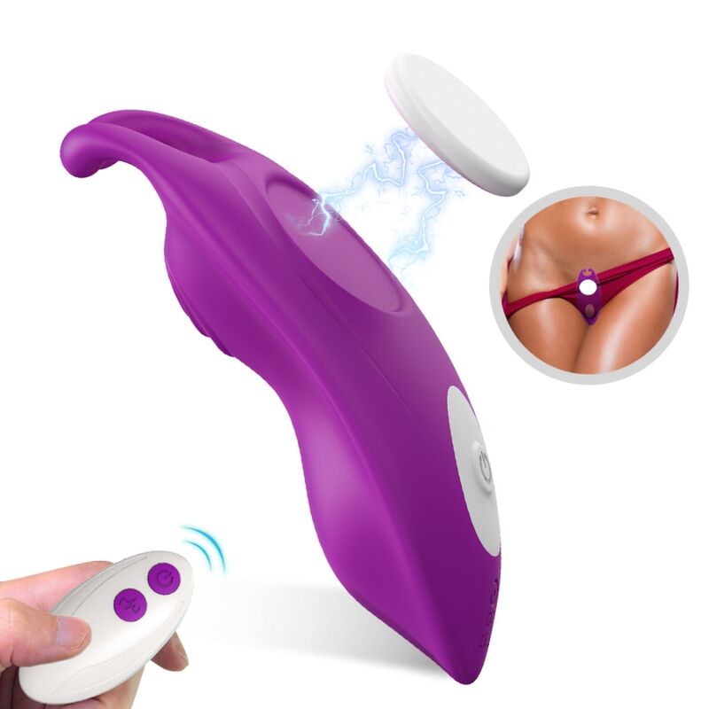 ARMONY – HONEYBEE WEARABLE PANTIES VIBRATOR G-SPOT REMOTE CONTROL PURPLE