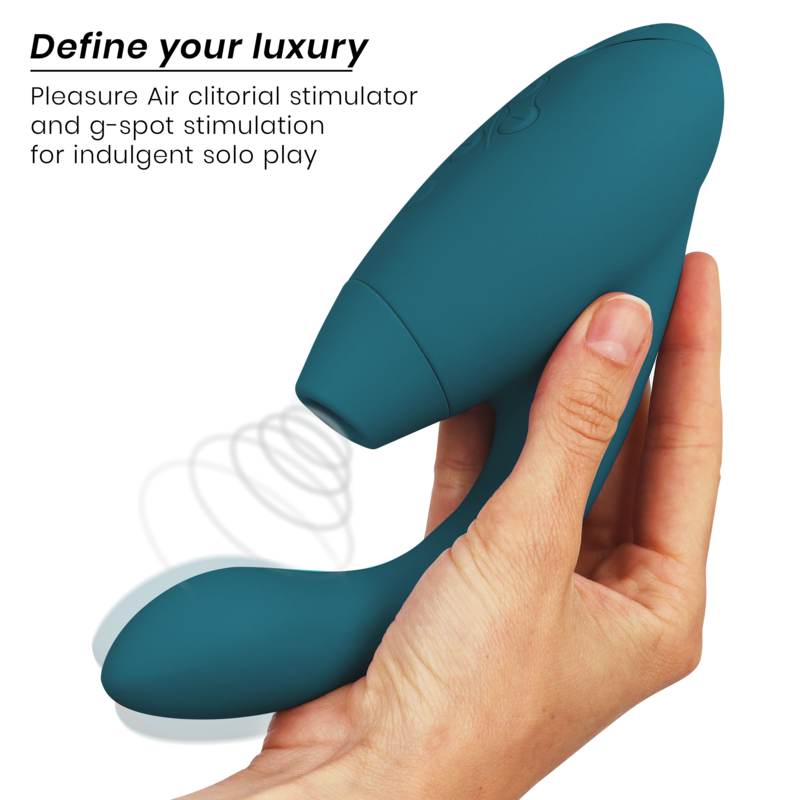 WOMANIZER - DUO 2 STIMULATOR BLUE PETROL - Image 3