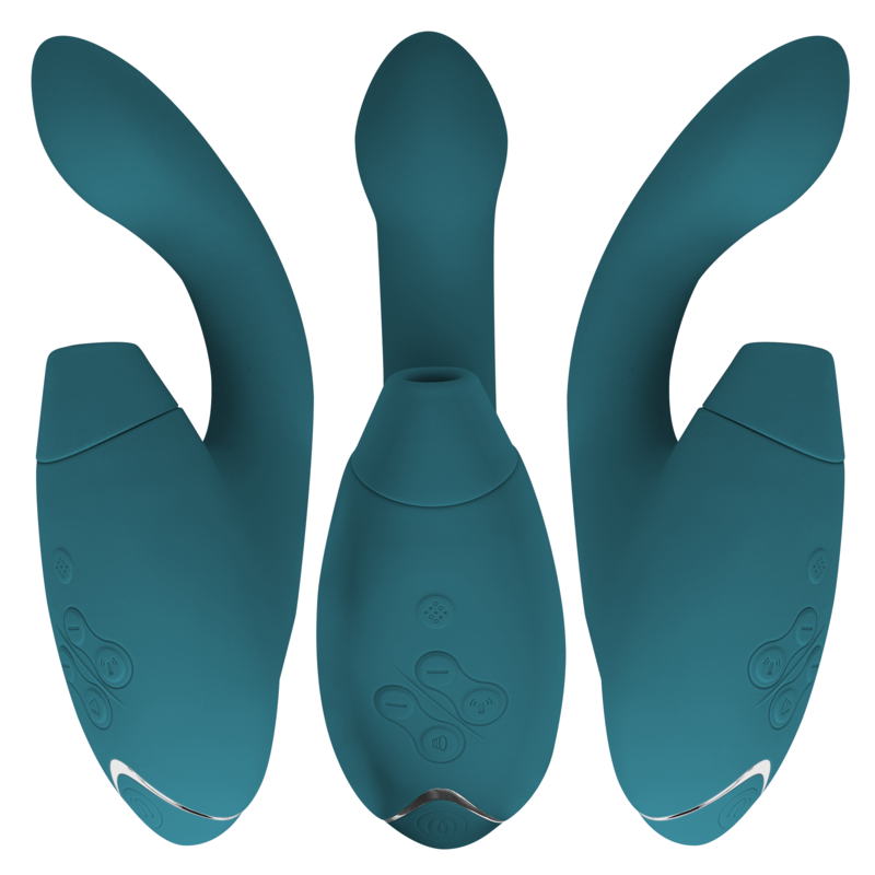 WOMANIZER – DUO 2 STIMULATOR BLUE PETROL