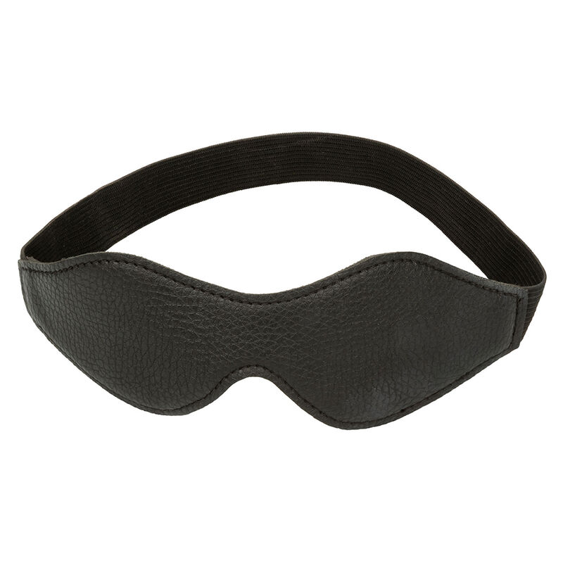 CALEXOTICS – NOCTURNAL EYE MASK PVC LEATHER BLACK