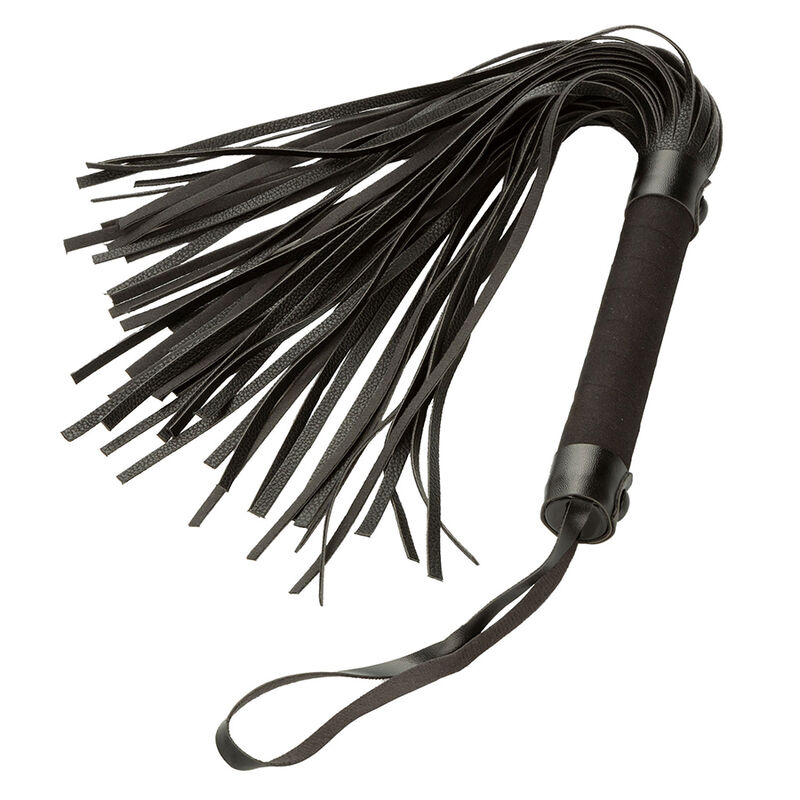 CALEXOTICS – NOCTURNAL FLOGGER LEATHER BLACK