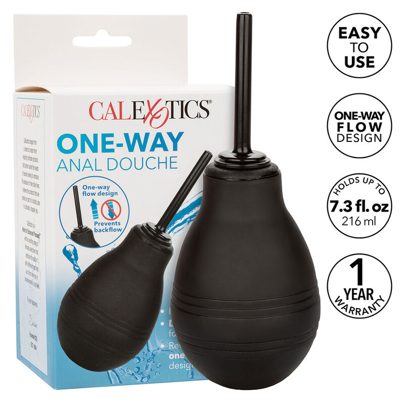 CALEXOTICS – ONE WAY ANAL DOUCHE BLACK