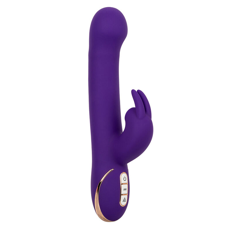 CALEXOTICS – JACK RABBIT VIBRATOR AND STIMULATOR 7 VIBRATION LEVELS AND STIMULATING WAVES BLUE