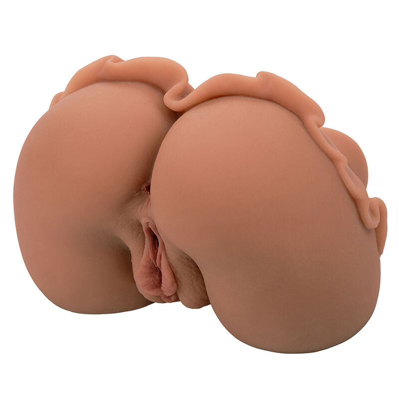 CALEXOTICS – THE HOMECOMING QUEEN DOUBLE REALISTIC MASTURBATOR CARAMEL