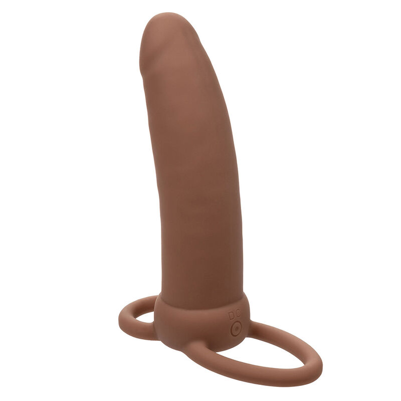 CALEXOTICS – MAXX THICK DUAL PENETRATOR 10 VIBRATIONS BROWN