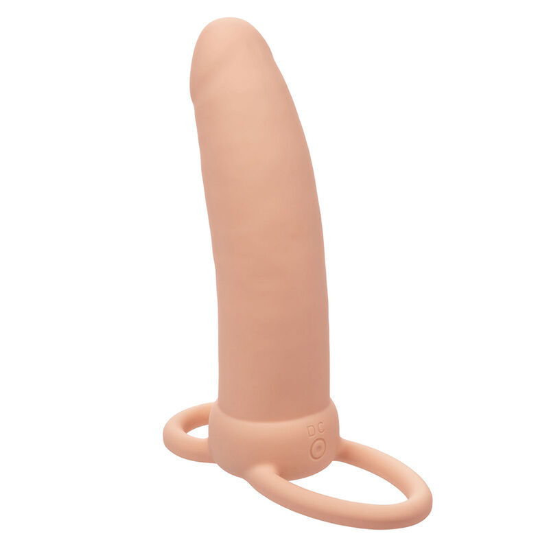 CALEXOTICS – MAXX THICK DUAL PENETRATOR 10 VIBRATIONS FLESH