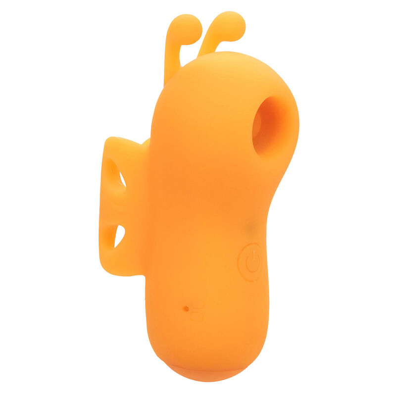 CALEXOTICS – NEON VIBES THE BUZZING VIBE FINGER STIMULATOR 10 VIBRATIONS ORANGE