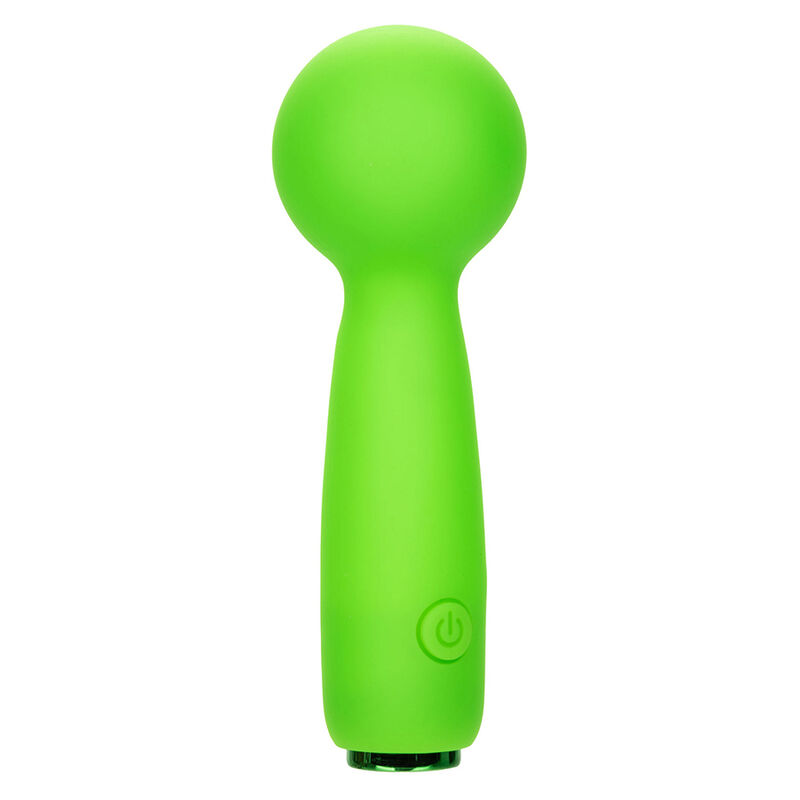 CALEXOTICS – NEON VIBES THE BUBBLY VIBE MINI MASSAGER 10 VIBRATIONS GREEN