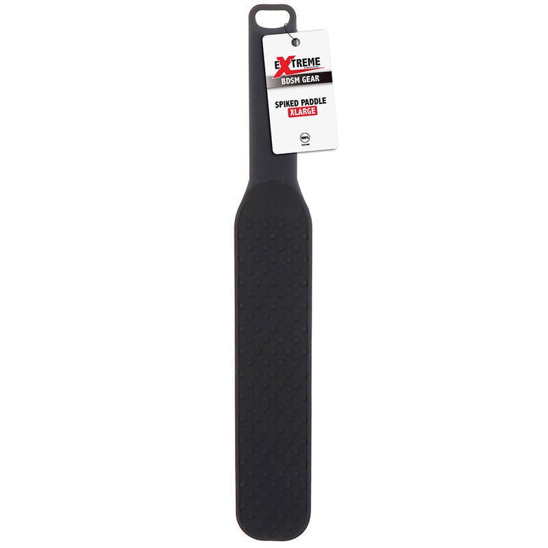 HIDDEN DESIRE – EXTREME SPIKED PADDLE EXTRA LARGE BLACK
