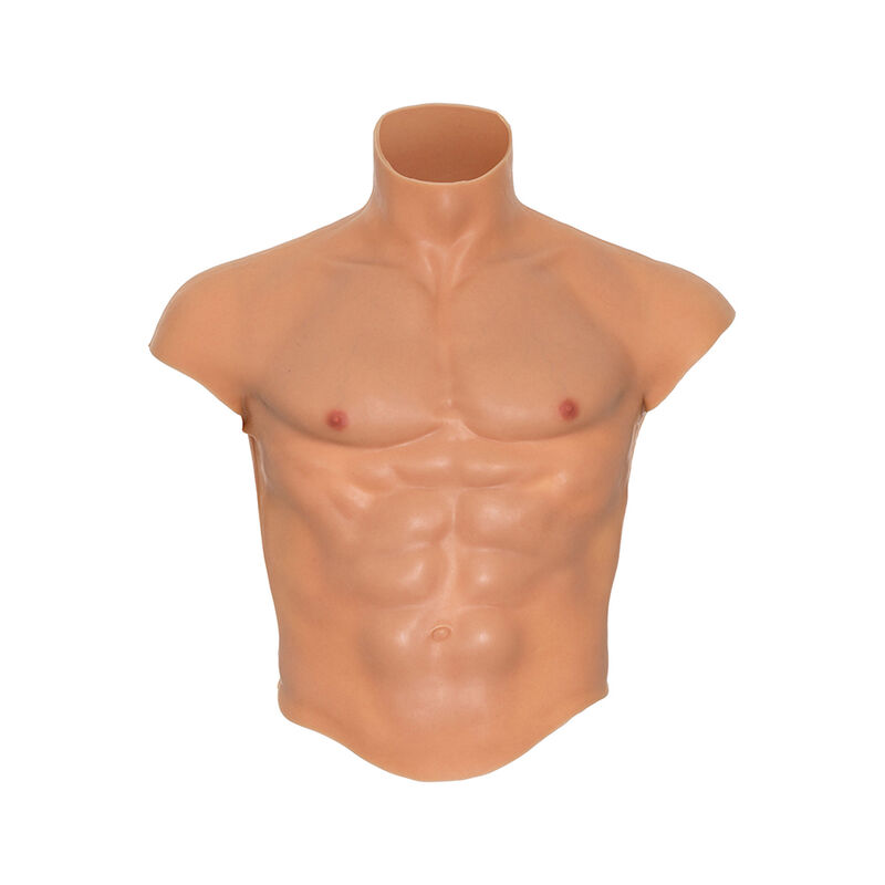 HIDDEN DESIRE – ALTER EGO SILICONE MALE TORSO SHIRT WITH ABS FLESH