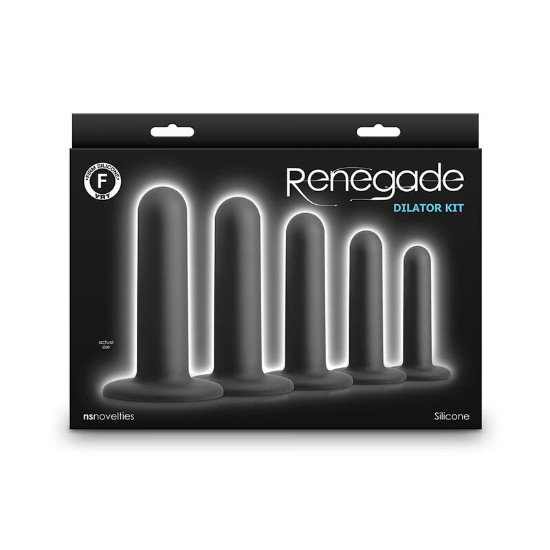 NS NOVELTIES - RENEGADE DILATOR KIT BLACK - Image 3