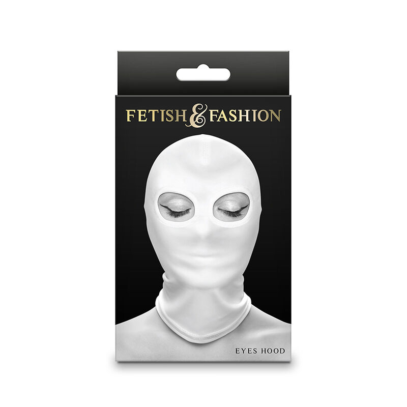 NS NOVELTIES – FETISH  FASHION EYES HOOD NYLON WHITE
