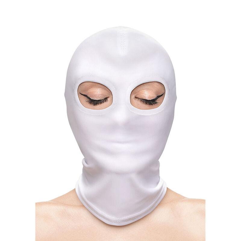 NS NOVELTIES – FETISH  FASHION EYES HOOD NYLON WHITE