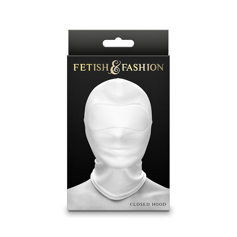 NS NOVELTIES – FETISH  FASHION CLOSED HOOD NYLON WHITE