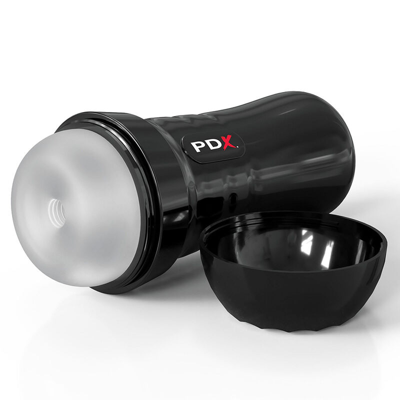 PDX EXTREME – SLIDE  GLIDE SELF-LUBRICATING MASTURBATOR CLEAR