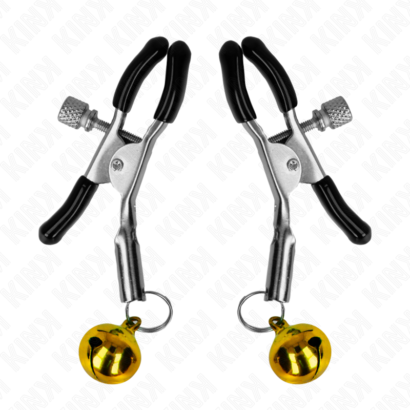 KINK – GOLD SINGLE BELL NIPPLE CLAMP 6 CM