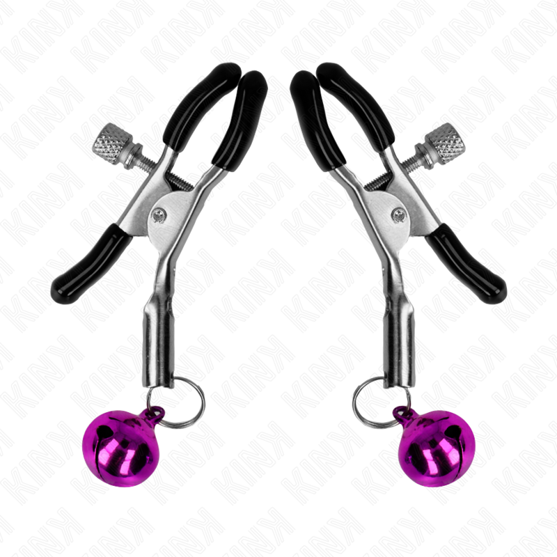 KINK – PURPLE SINGLE BELL NIPPLE CLAMP 6 CM